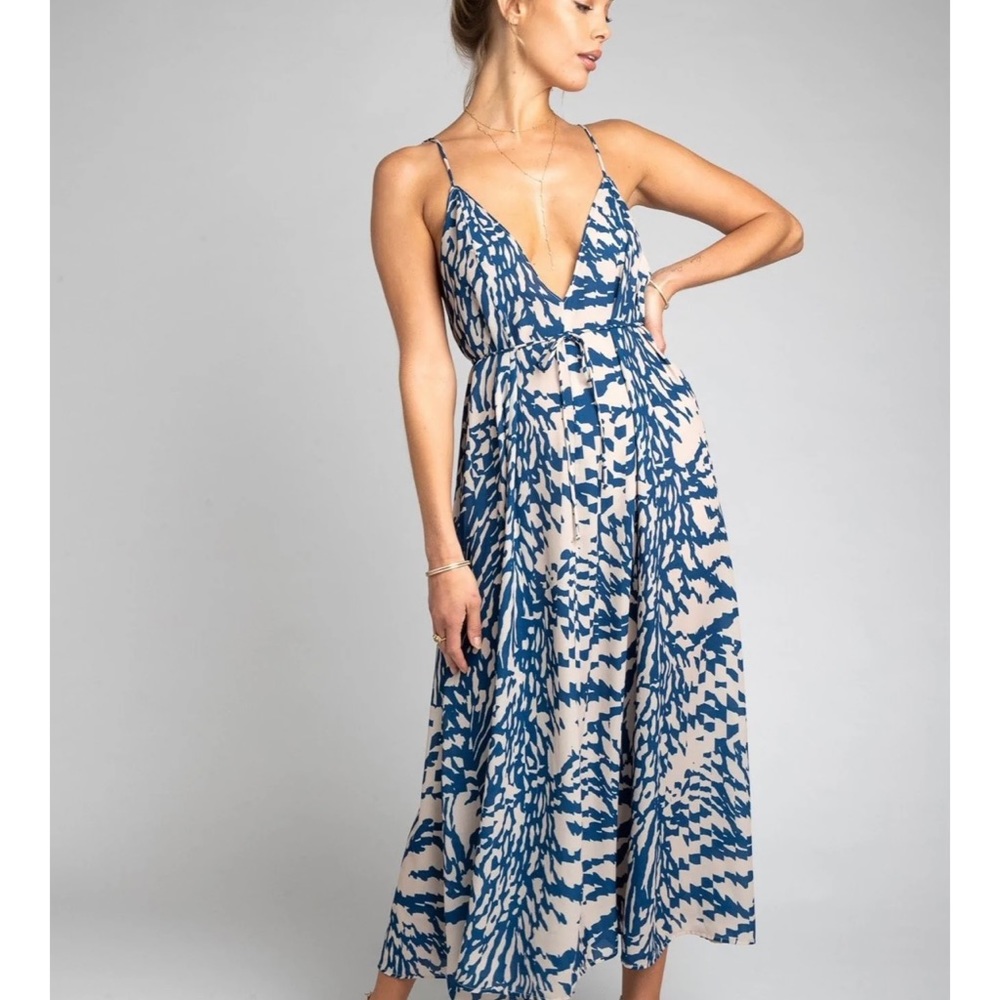 RESA Hannah Midi Dress in Capri